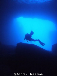 Cathedral Cave, Gozo. by Andrew Heasman 